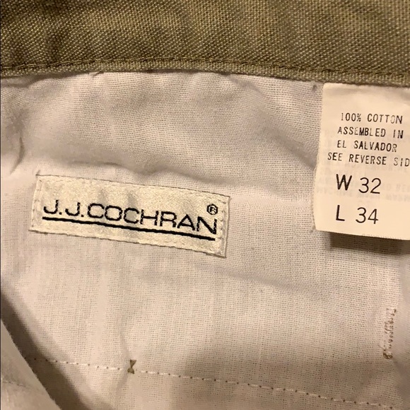 Khaki 100% cotton pants - Picture 3 of 4